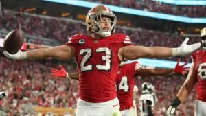Christian McCaffrey acarrea a los 49ers al triunfo ante Falcons
