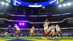 Los 49ers dan la sorpresa y se llevan la victoria ante Rams en tiempo extra