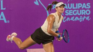 Victoria Rodríguez, eliminada de primera ronda en el Abierto Tampico 2025