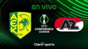 AEK Larnaca vs AZ Alkmaar, en vivo el partido de la Conference League 2025