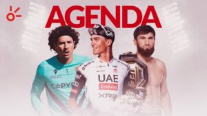 Agenda deportiva del 2 al 5 de octubre 2025: Isaac del Toro, Europa League, UFC y Mundial sub 20