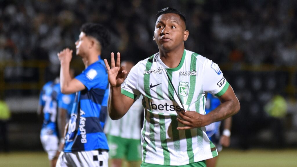 Alfredo Morelos festejando | VizzorImage.