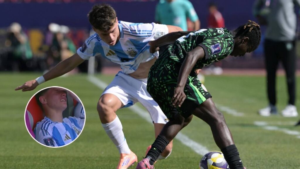 Argentina sub 20 sufre la baja de Álvaro Montoro de cara al duelo ante México