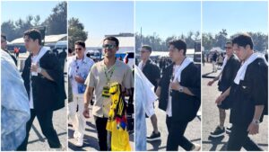 ¡Verstappen, azulcrema! Jugadores del América visitan al campeón del mundo en el GP de México