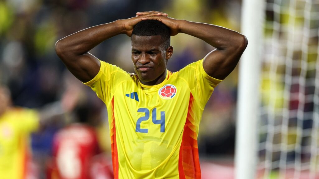 Andrés Felipe Román con Colombia | HARLY TRIBALLEAU / AFP.