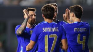 Argentina y Messi cierran la Fecha FIFA con goleada ante Puerto Rico