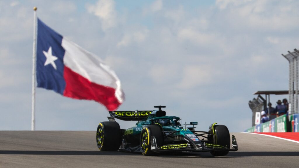 Lance Stroll en Texas