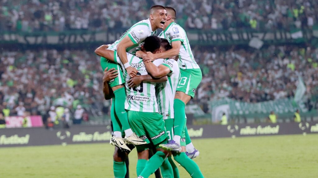 Atlético Nacional celebrando | VizzorImage.