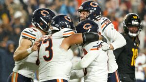 Bears suma tercera victoria en la NFL 2025 con agónico gol de campo