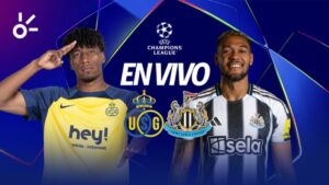 Union Saint Gilloise vs Newcastle, en vivo el partido de la jornada 2 de la Champions League 2025