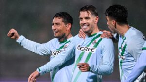 Betis le gana con autoridad al Ludogorets y toma aire en la clasificación de la Europa League