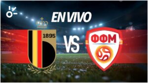 Bélgica vs Macedonia del Norte en vivo: eliminatorias UEFA rumbo al Mundial 2026