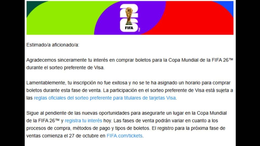 Boletos Mundial 2026