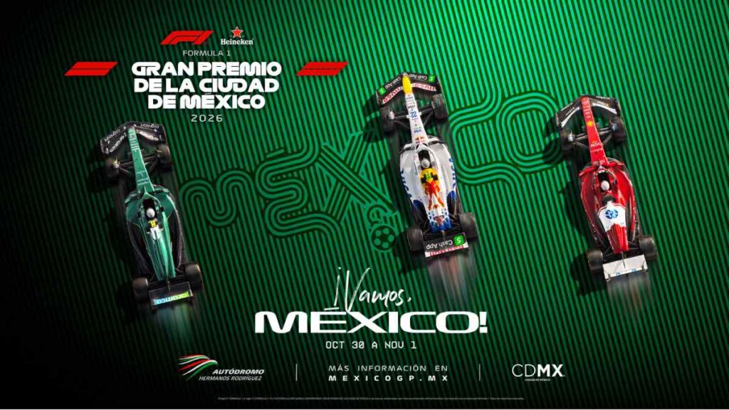 Arranca la cuenta regresiva para el México GP 2026