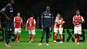Sporting Braga saca el triunfo de Escocia y se pone en la cima de la Europa League