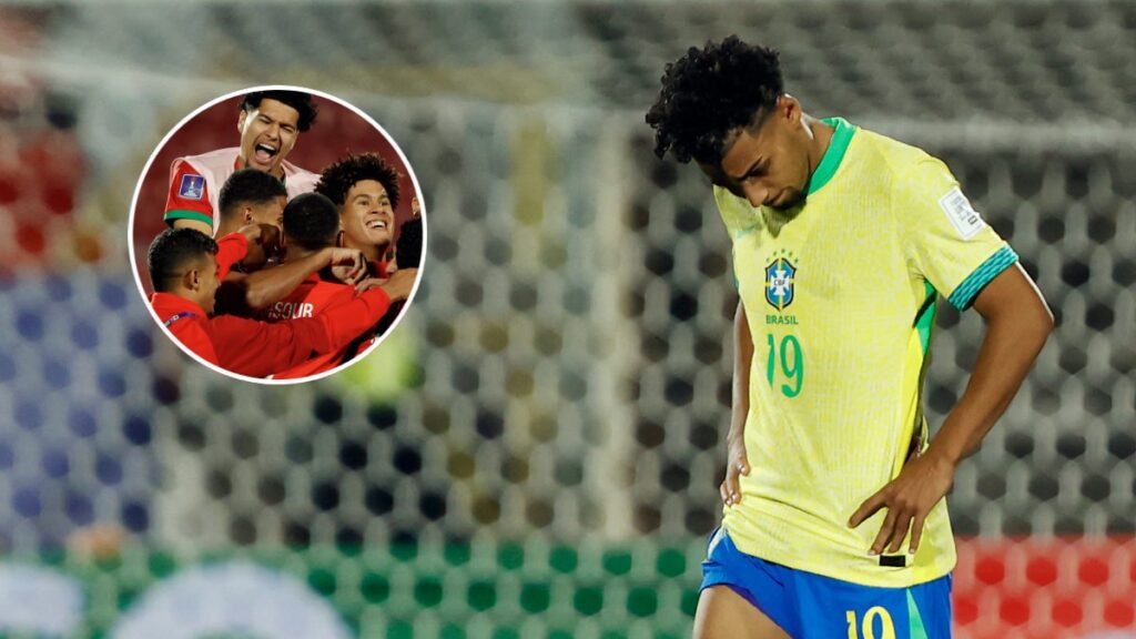 Brasil complica sus opciones en el Mundial sub 20. RAUL BRAVO / AFP