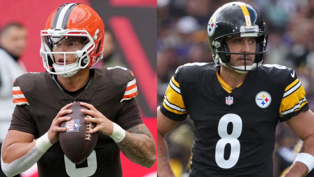 Browns y Steelers chocan en una nueva edición de la rivalidad de la AFC Norte