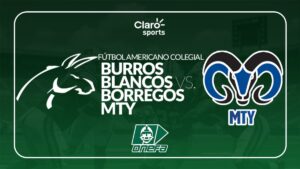 Burros Blancos vs Borregos Monterrey en vivo la ONEFA 2025: transmisión de la semana 6