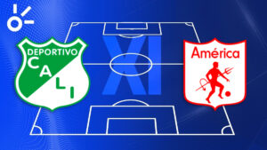 Posibles alineaciones de Deportivo Cali vs América por la Liga BetPlay Dimayor 2025-II