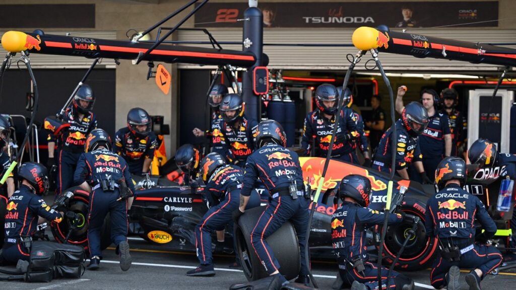 Red Bull, GP de México. ALFREDO ESTRELLA / AFP