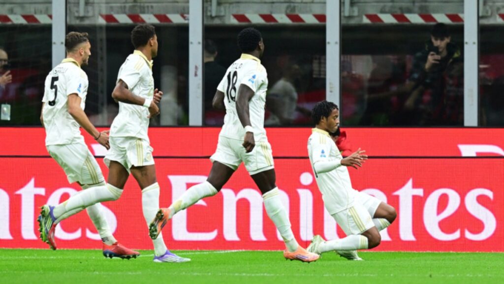 Celebración de Juan Guillermo Cuadrado | Reuters.