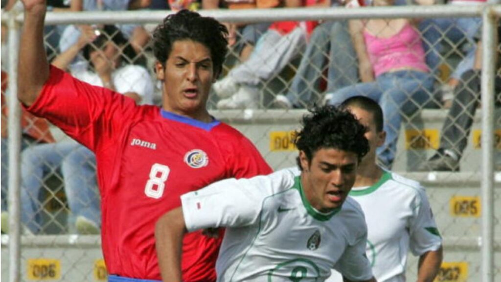 Celso Borges jugó el Mundial sub 17 en Perú 2005