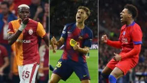 Récord histórico: jornada 3 de la Champions League 2025-26 registra ¡71 goles en 18 partidos!