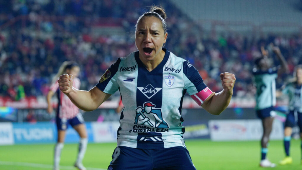 Charlyn Corral impone marca de goles. Imago 7