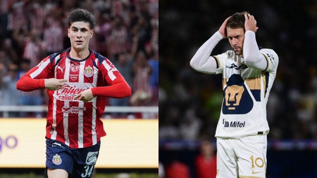 Chivas ocupa el octavo lugar de la tabla general