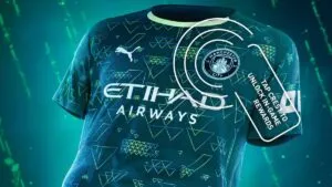 El nuevo e innovador uniforme del Manchester City: ¡con un chip con contenido exclusivo!
