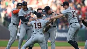 Detroit elimina a los Guardians y llegan a la Serie Divisional por primera vez desde el 2013