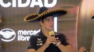 ¡Un argentino muy charro! Franco Colapinto se dice feliz por el cariño recibido de la afición mexicana a la Fórmula 1