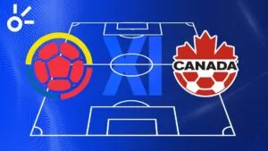 Alineaciones confirmadas de Colombia vs Canadá por la fecha FIFA