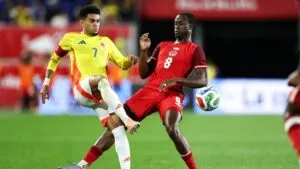 Colombia domina pero no concreta frente a Canadá