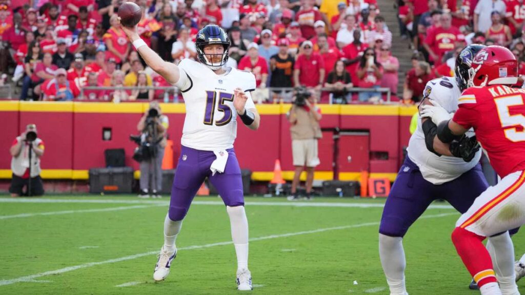 Cooper Rush, QB suplente de Baltimore Ravens 