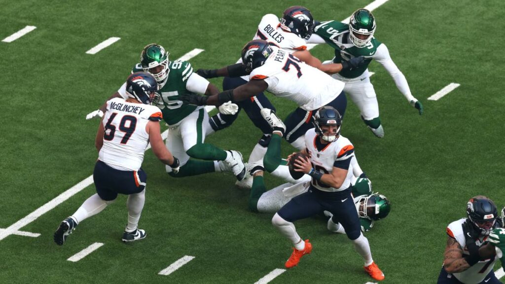 Denver vs Jets | Imágenes de acción vía Reuters