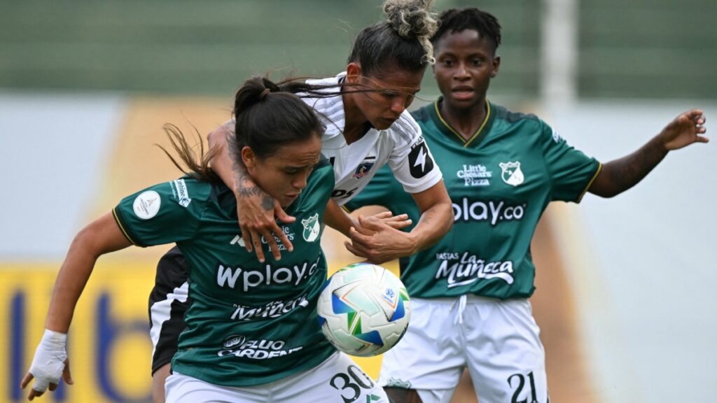 Cali Femenino en la final de la Libertadores | Luis ROBAYO / AFP.