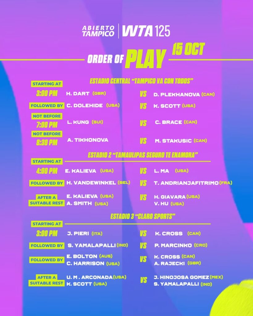 Dia 3 Abierto de Tampico