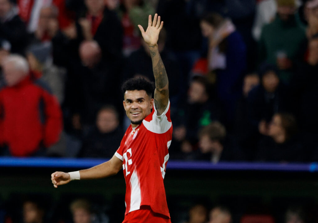 Luis Díaz, en un partido del Bayern. - Michaela Stache, Reuters.