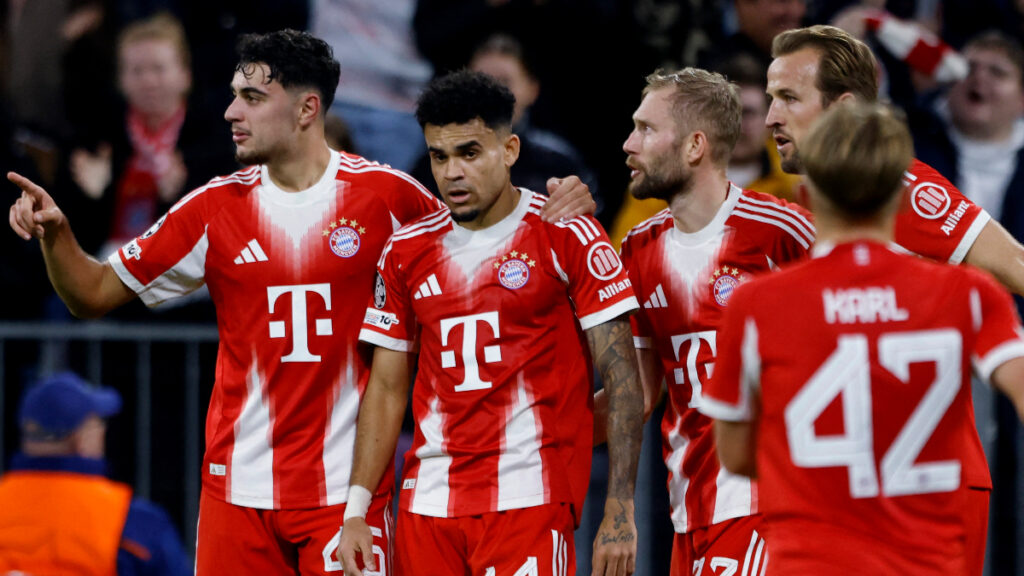 Jugadores del Bayern celebran un gol. - Michaela Stache, Reuters.