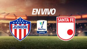 Junior vs Santa Fe, en vivo el partido de la Liga BetPlay 2025-II