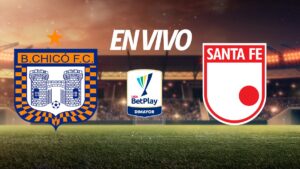 Boyacá Chicó vs Santa Fe en vivo el partido de la Liga BetPlay Dimayor 2025-II