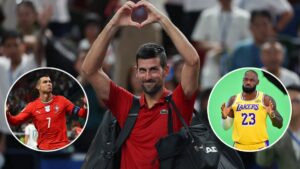 Djokovic no piensa en el retiro y se inspira en Cristiano Ronaldo y LeBron James