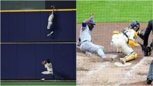 El grand slam que no fue: caos en la serie Dodgers vs Brewers por extraño doble play