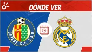 Getafe vs Real Madrid en vivo: horario y dónde ver la jornada 9 de LaLiga 2025