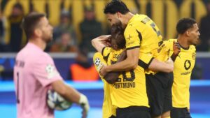 El Athletic sale goleado de Dortmund