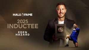 Eden Hazard, leyenda de la Premier League, entra al Salón de la Fama