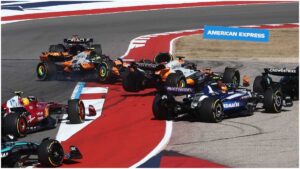 Oscar Piastri y Lando Norris sufren un dramático choque en la Sprint de Estados Unidos