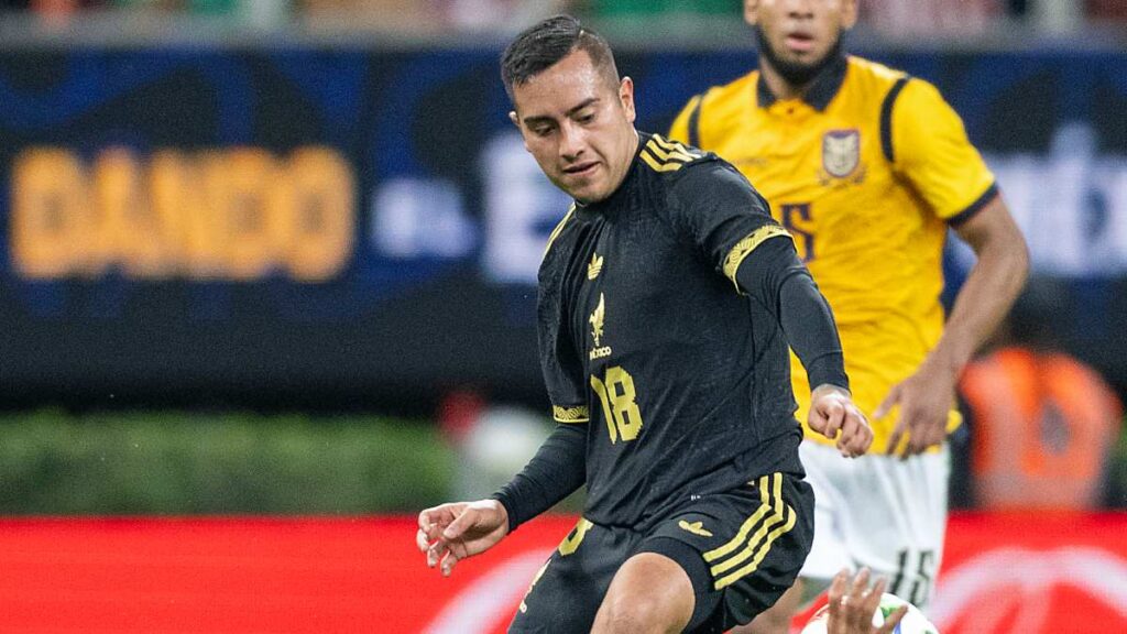 Erick 'Chiquito' Sánchez con la selección mexicana