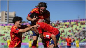 España vence a Ucrania y recupera su estatus de candidata en el Mundial sub 20